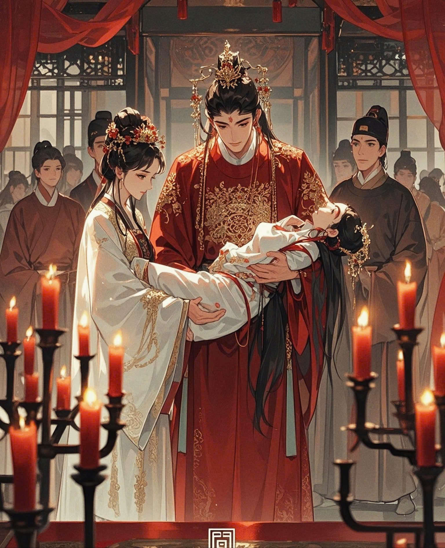 Trong Ngày Đại Hôn, Chàng Ôm Người Khác Bái Đường